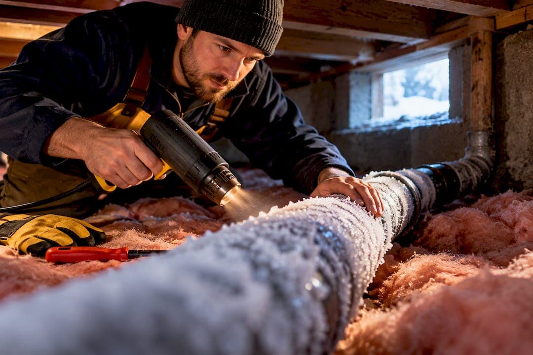 4 Low Cost Moves to Prevent Frozen Pipes, Homeowners' Pro Thaw Plan