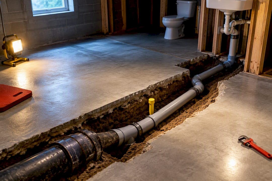 Homeowners: Prioritize Drainage in Basement Bathroom Plumbing Cost