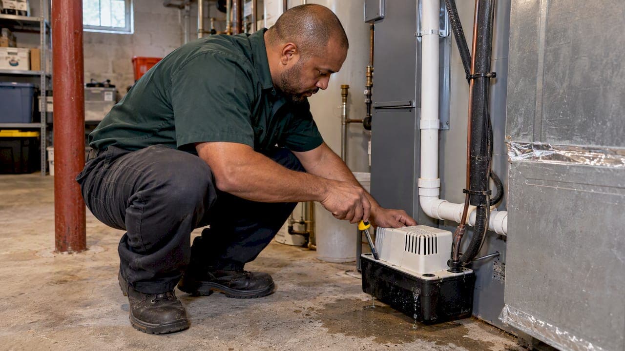 Condensate Pump Leaking? Causes, Fixes and When to Call
